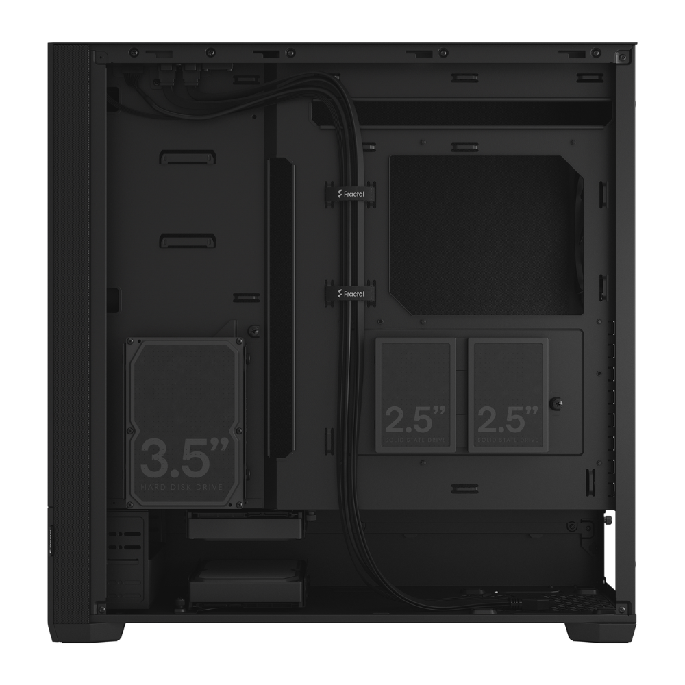 Корпус Fractal Design АТХ Pop XL Silent Solid no PSU Black (9823070) - фото 3