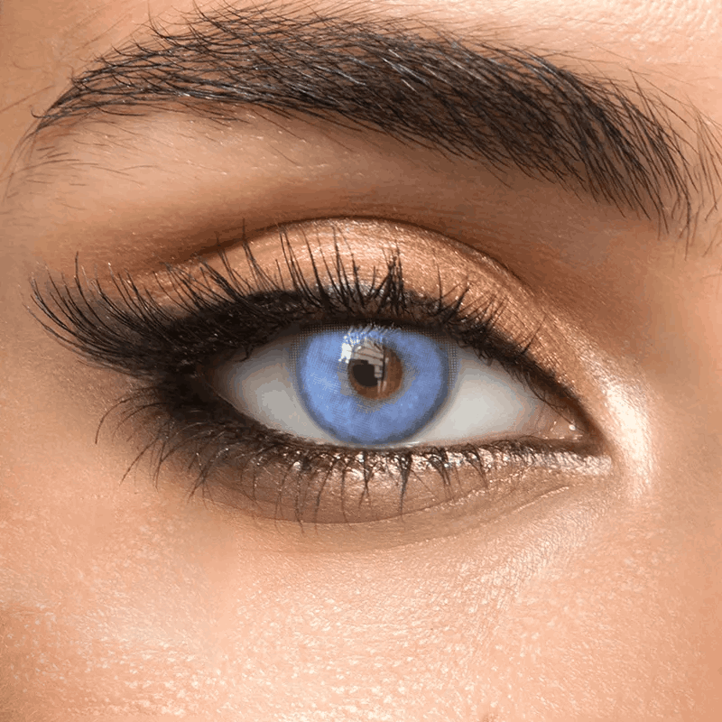 Контактные линзы фиолетовые Elite Lens Айс Милк Амур +0,00 14,5 мм 2 шт. Фиолетовый (25906457)
