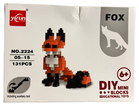Конструктор Лисица 131 мини деталь (49)