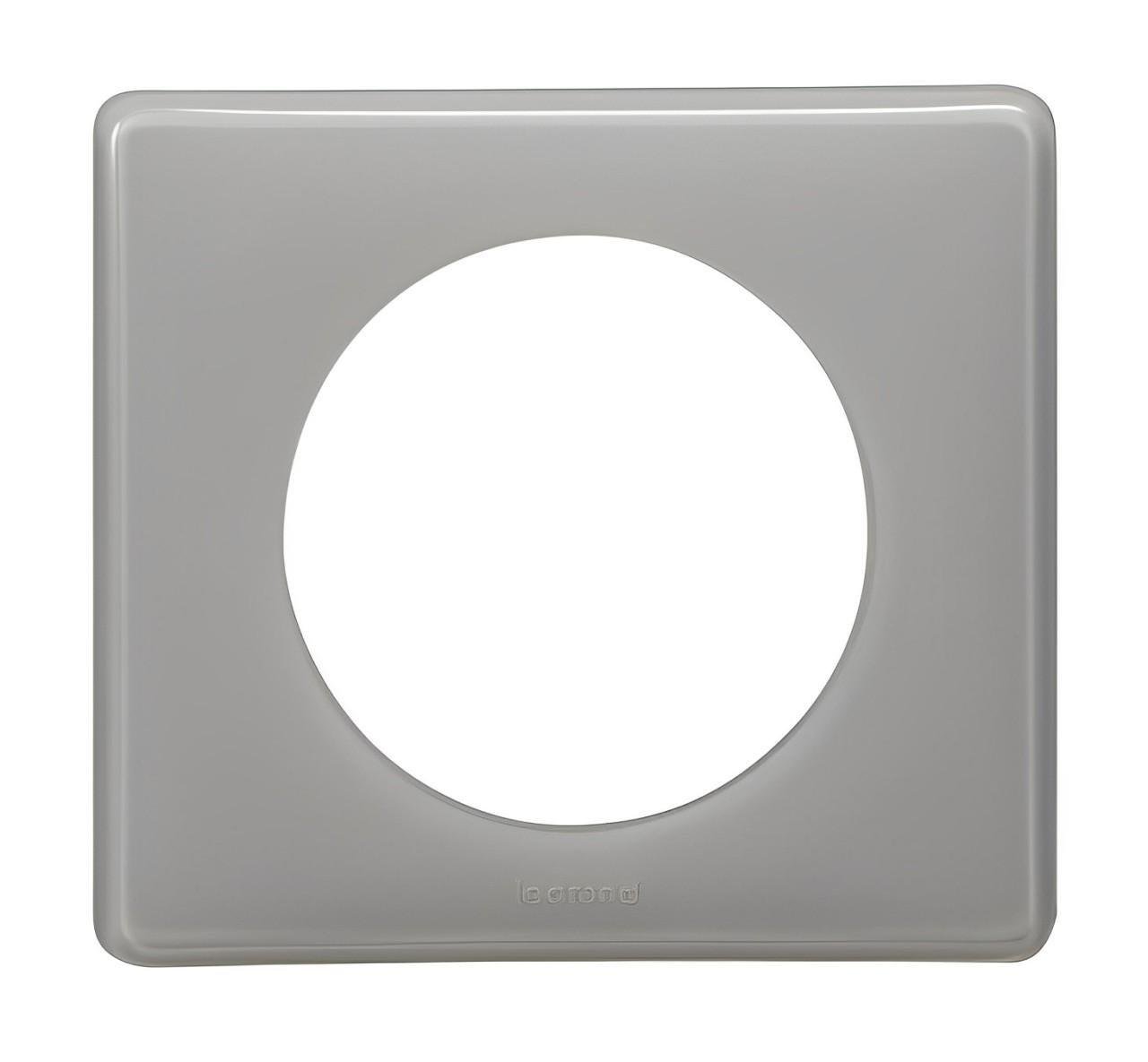 Рамка для розетки Legrand Celiane 1 пост Серый глянец (30370028) - фото 1 Рамка для розетки Legrand Celiane 1 пост Серый глянец (30370028) - фото 1