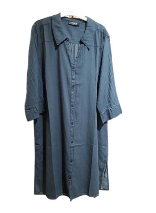 Рубашка женская пляжная DnuD р. 3 Графит (2040twilight)