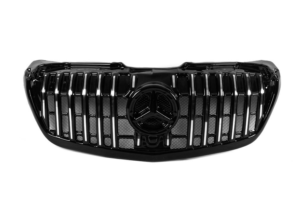 Решетка передняя 2014-2018 г. GT Chrome Eco для Mercedes Sprinter W906 (126082)