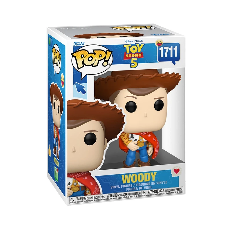 Ігрова фігурка Funko POP серії Історія іграшок 5 ВУДІ Ігрова фігурка Funko POP серії Історія іграшок 5 ВУДІ