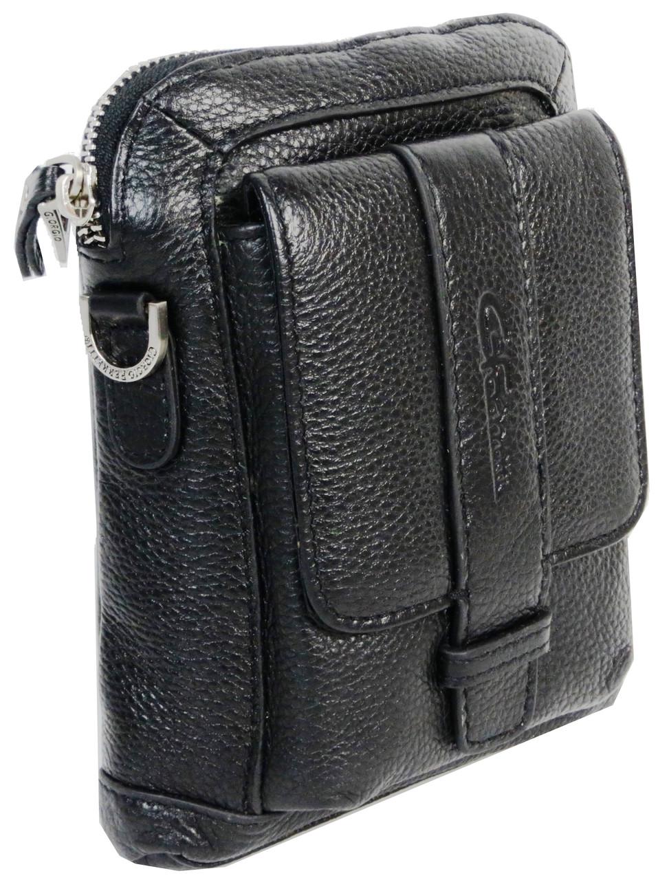 Сумка кожаная Giorgio Ferretti B3431 Черный (1685270634)