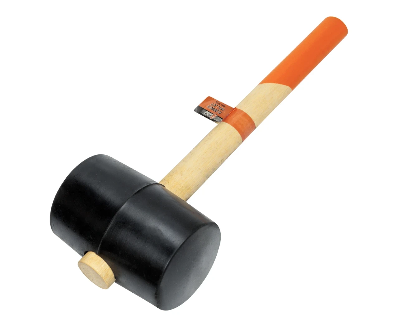 Киянка резиновая с деревянной ручкой 90 мм 1200 г (2413900908)