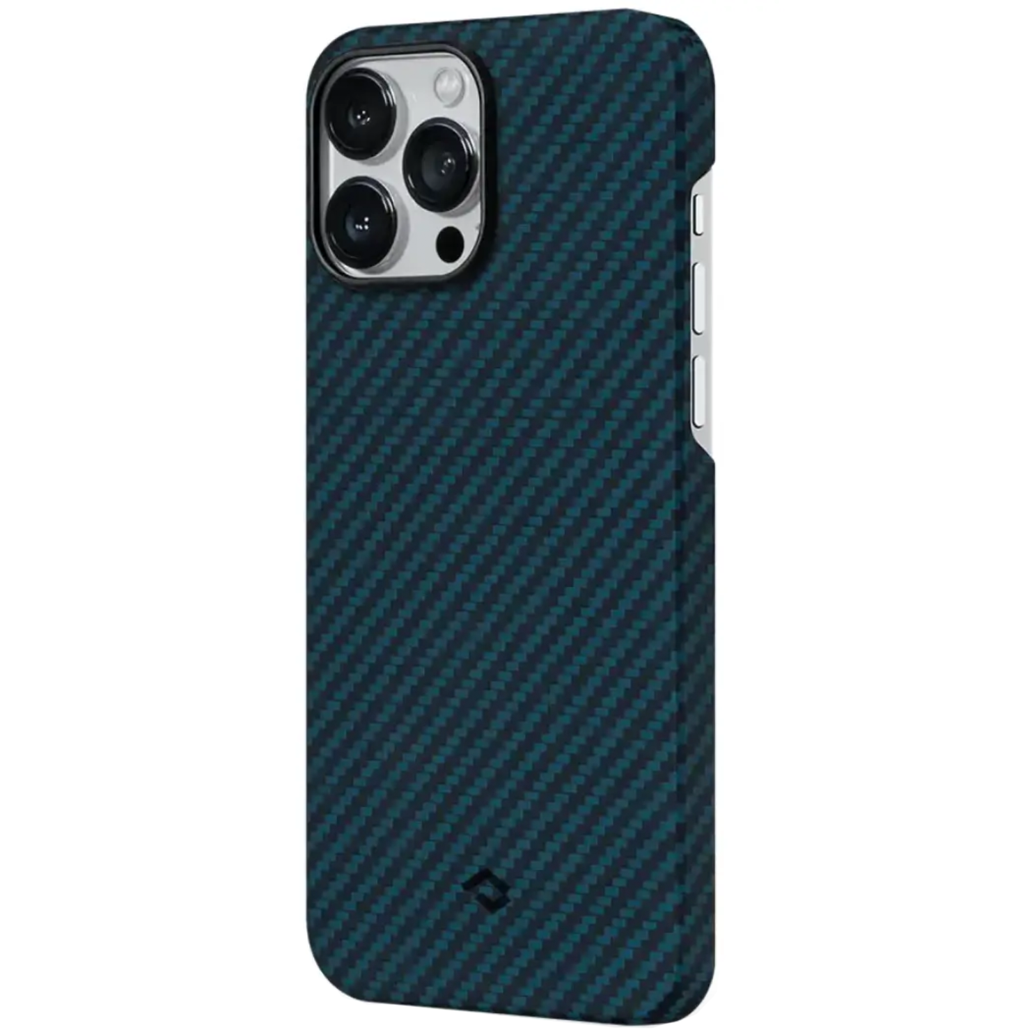 Чехол-накладка Pitaka MagEZ Case 2 for iPhone 13 Pro Max, Twill Black/Blue (KI1308PM)