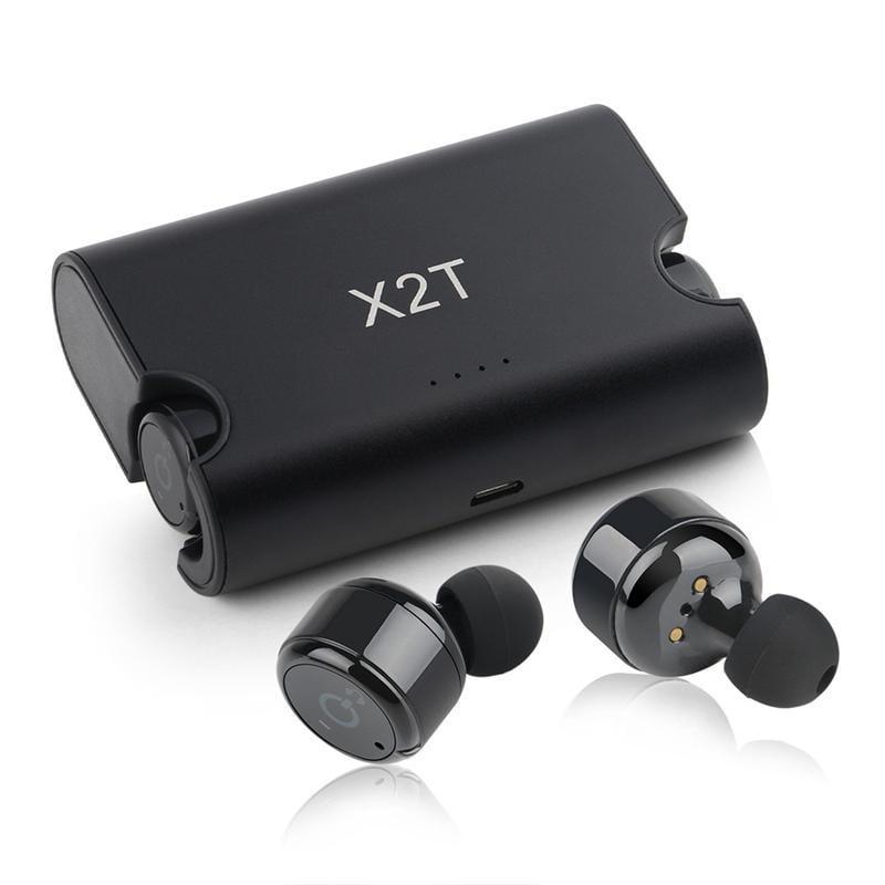 Наушники беспроводные AS TWS X2T Black (18019)