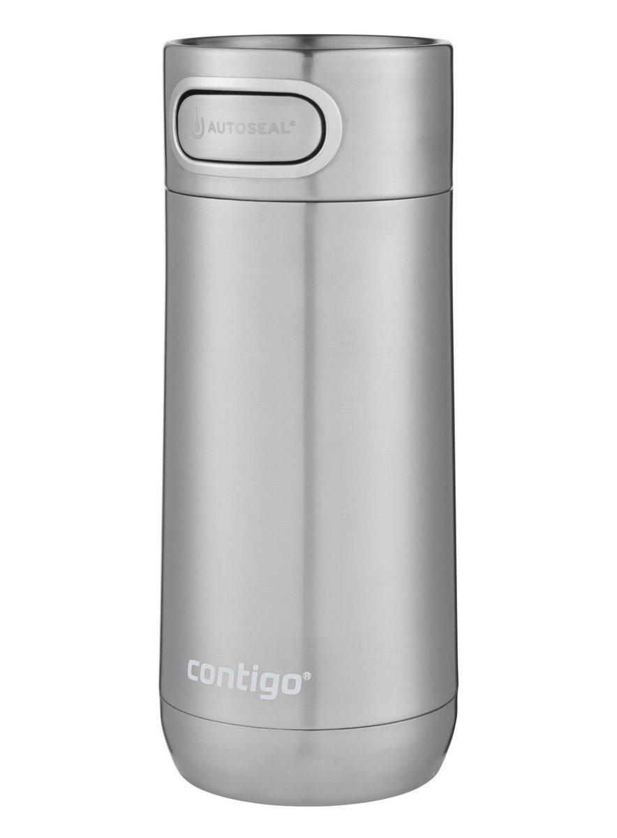 Термокружка Contigo Luxe Autoseal Vacuum-Insulated 360 мл Стальной - фото 2