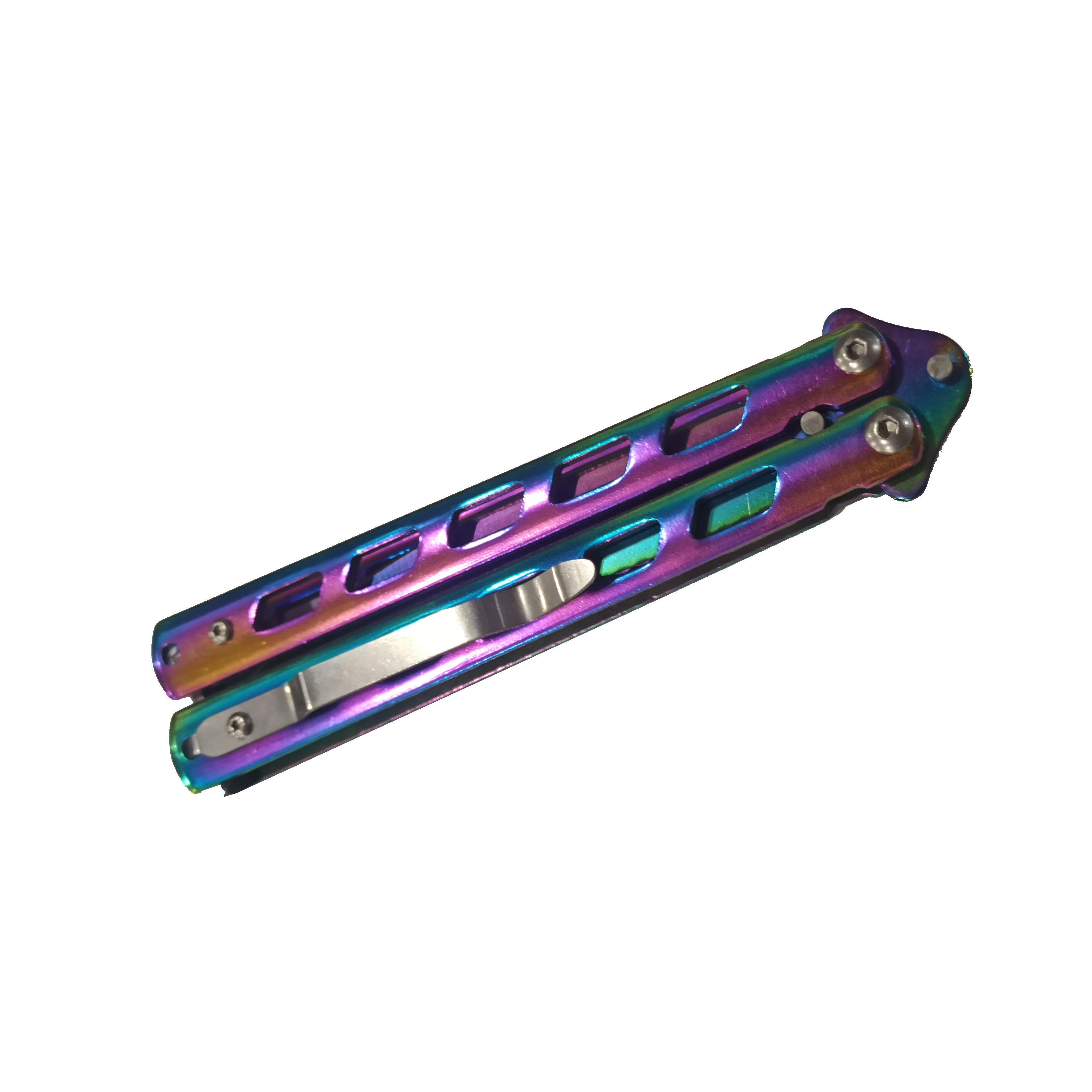 Ніж метелик Field A1011 балісонг Градиент (t8015) - фото 2 Ніж метелик Field A1011 балісонг Градиент (t8015) - фото 2