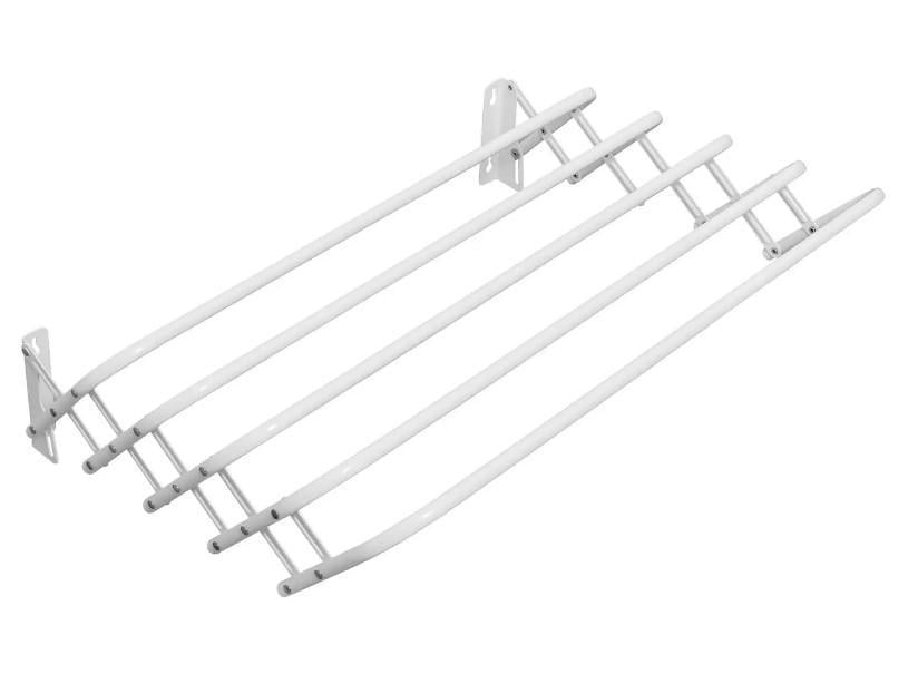 Сушарка для білизни настінна Casa Si Towel Flex 3 White (DAS302383) - фото 1 Сушарка для білизни настінна Casa Si Towel Flex 3 White (DAS302383) - фото 1