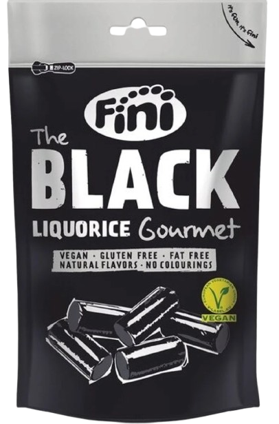 Конфеты лакрические Fini Black Gourmet Liquorice 180 г (2565160517)