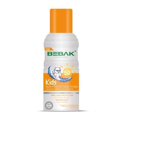 Пінка для дітей сонцезахисна Bebak SPF 50+ 150 мл (17515002)
