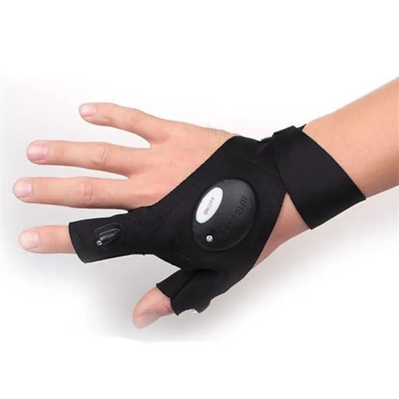 Фонарь-перчатка Glovelite на правую руку светодиодный Черный (2730812718)