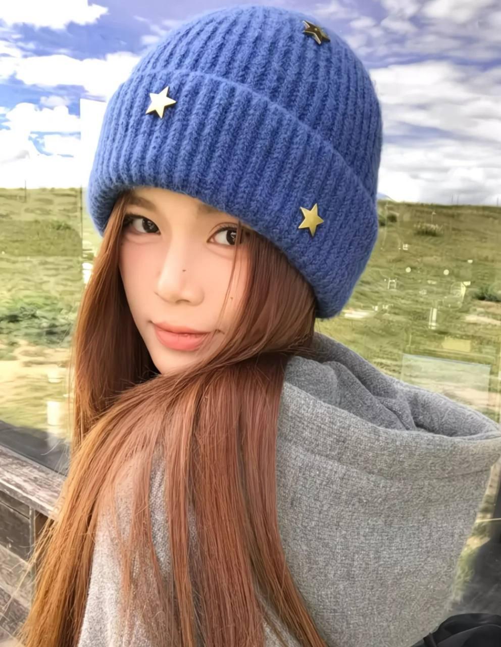 Шапка женская вязаная Nonotree теплая 54-59 см (N882/2839685685)