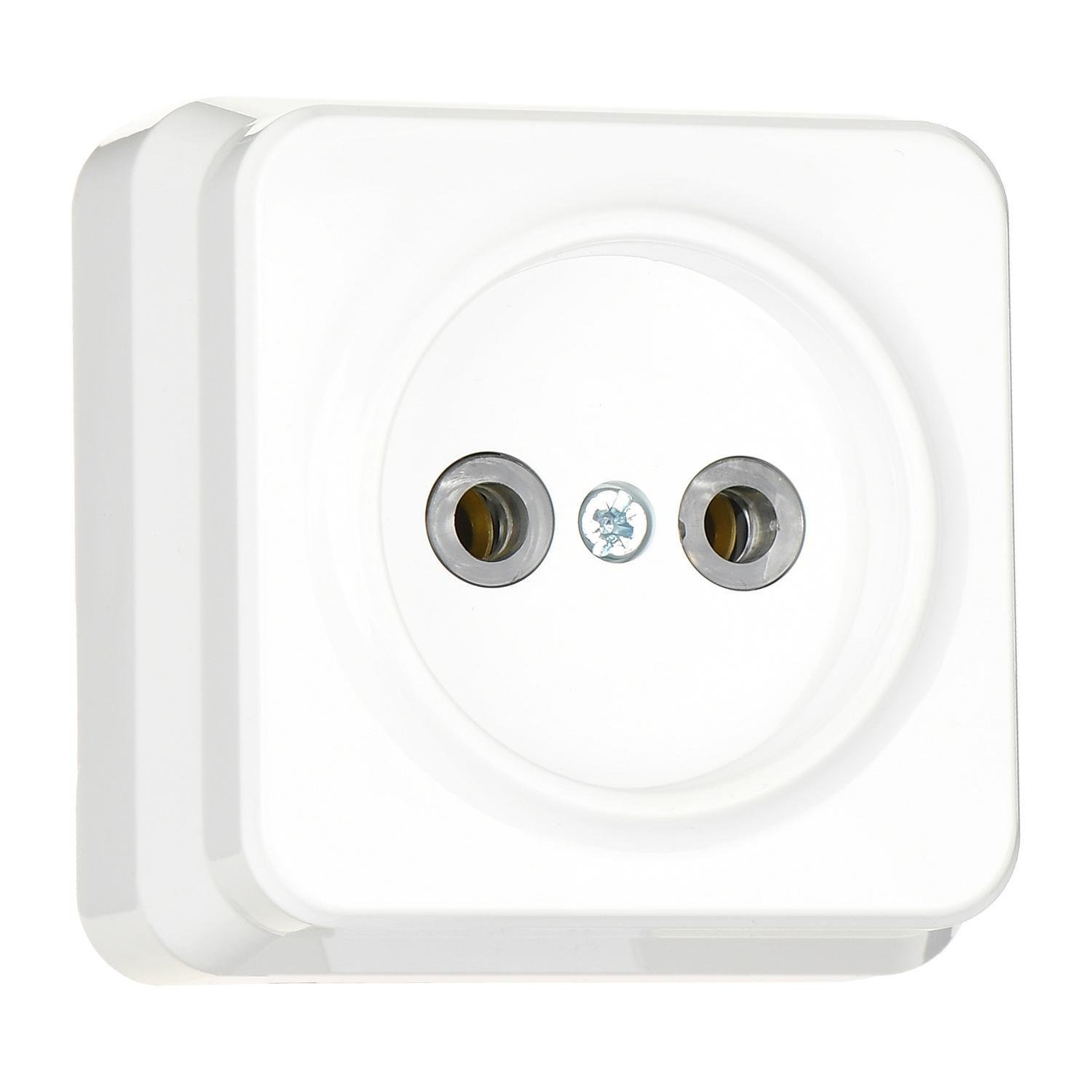 Розетка одинарная Gunsan Misya Белый (MS 05 11 113)