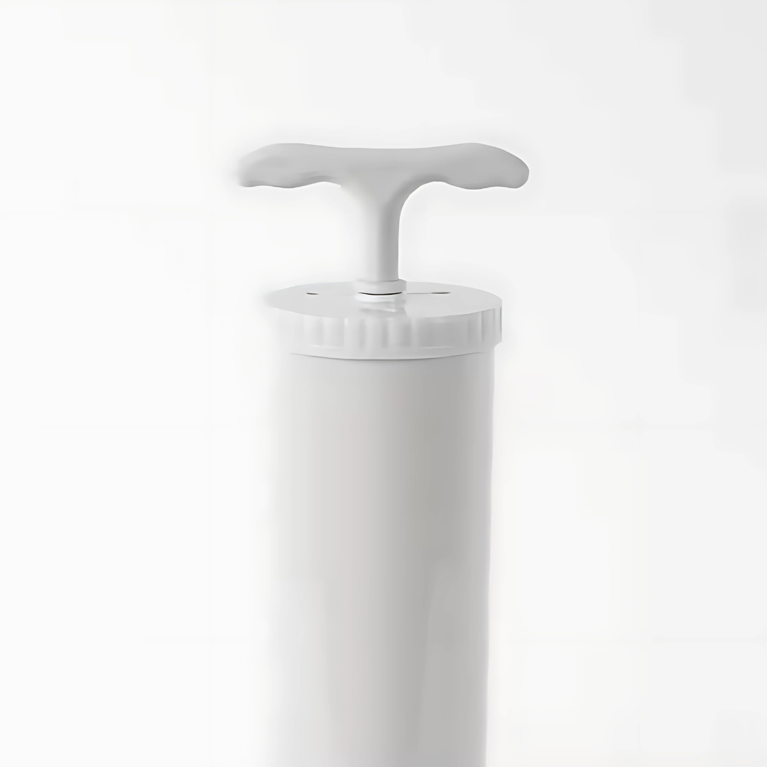 Насос ручной для вакуумных пакетов 24х4,5 см Белый - фото 7