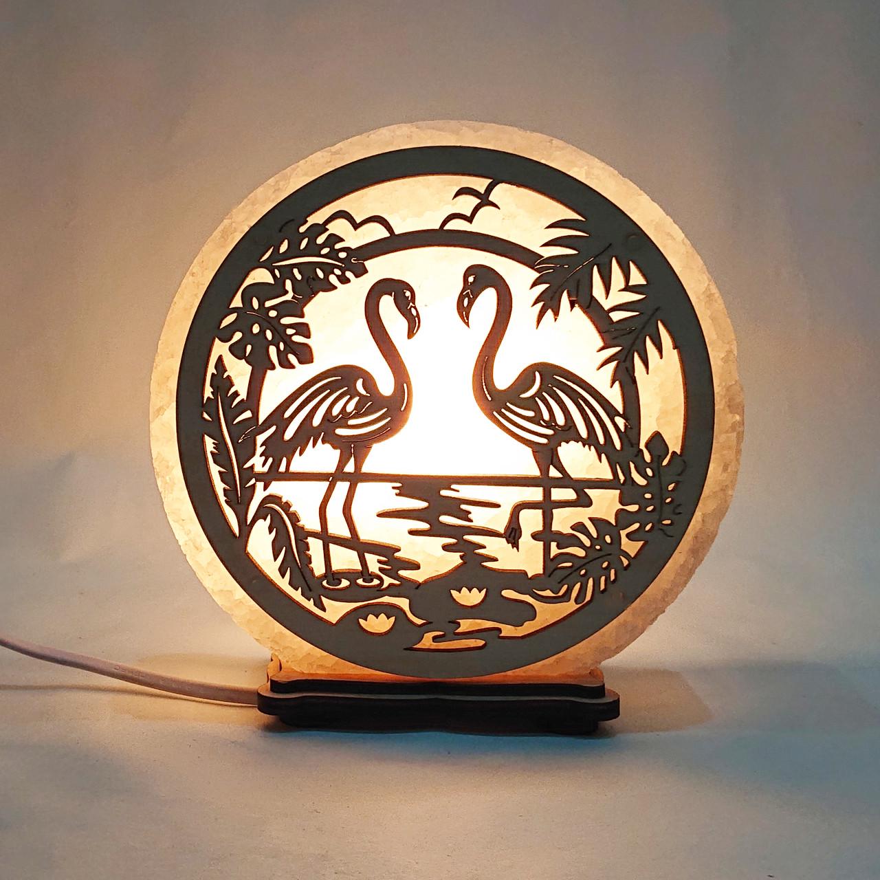 Соляной светильник Фламинго (KБ-00034-y)