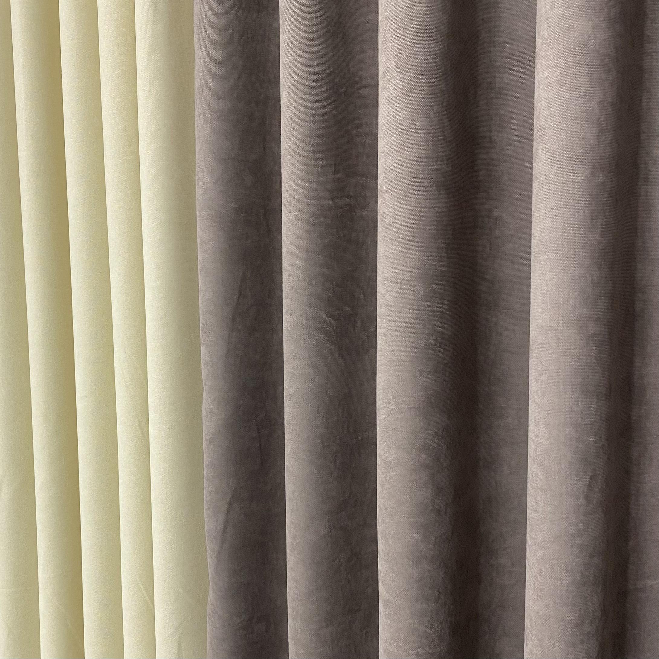 Шторы микровелюр TG Home Дуэт №450 1,50х2,70 м Мокко/Кремовый (450-341/250) - фото 3 Шторы микровелюр TG Home Дуэт №450 1,50х2,70 м Мокко/Кремовый (450-341/250) - фото 3