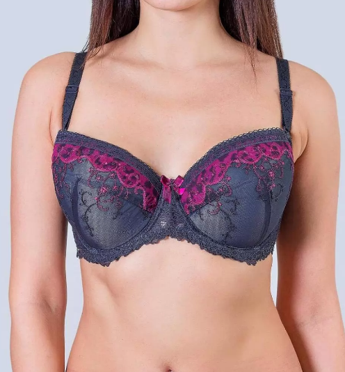 Бюстгальтер тонкий поролон 11338 м’яка чашка D90 Cірий (11338-1)