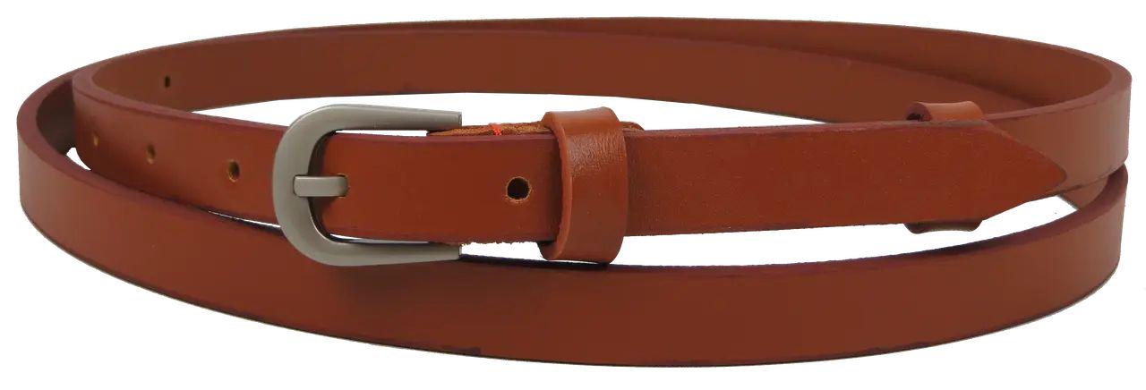Ремінь жіночий Skipper шкіряний Карамельний (1656-15)