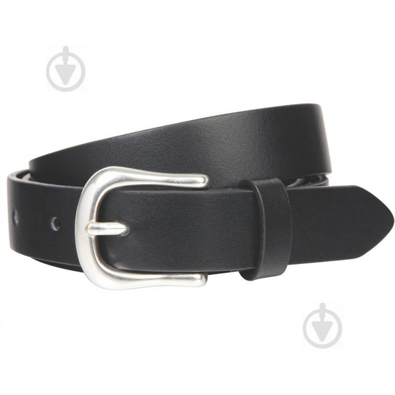 Ремінь жіночий Lindenmann The art of belt 40131 Чорний (380)