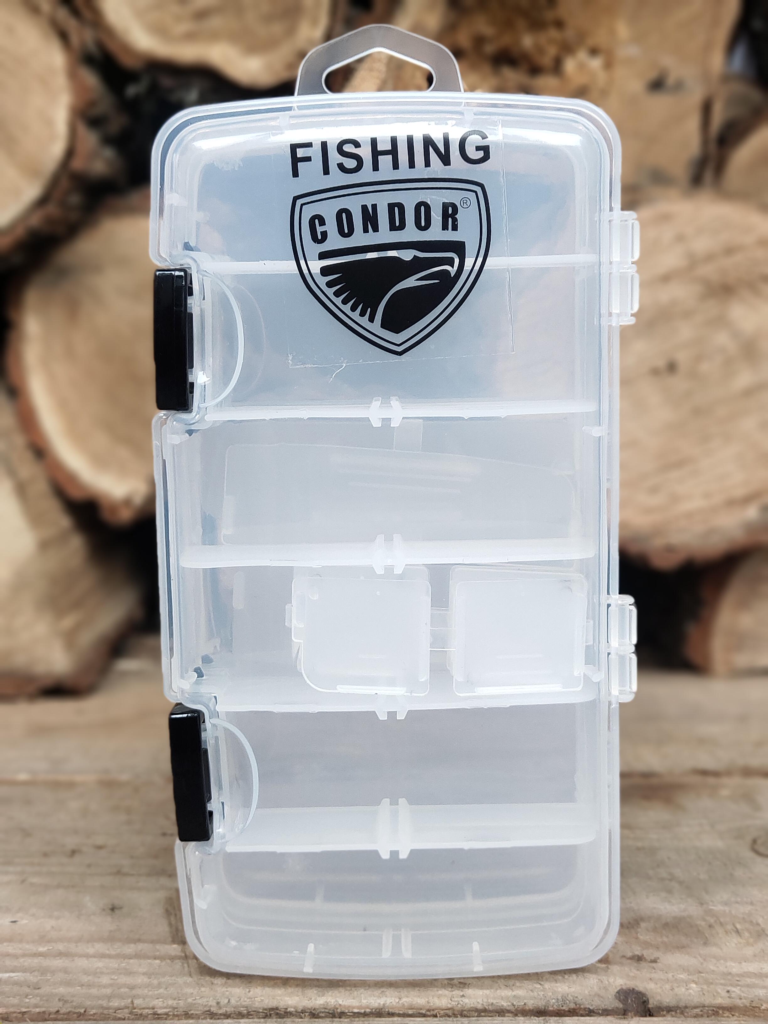 Коробка рыболовная Condor M двухсторонняя 210х110х55 мм (A010)