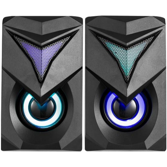 Колонки компьютерные XTRIKE ME SK-405 2.0 6W LED USB Black (SK-405)