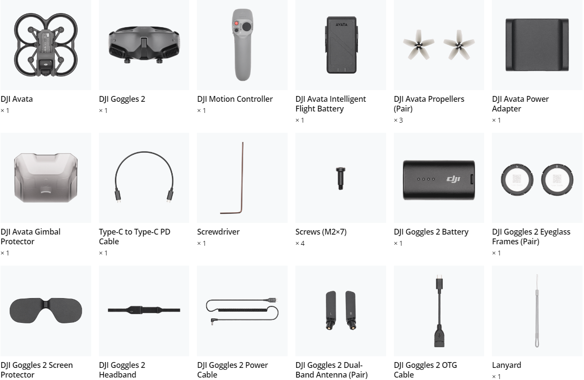 Квадрокоптер DJI Avata Pro View Combo (CP.FP.00000110.01) - фото 2 Квадрокоптер DJI Avata Pro View Combo (CP.FP.00000110.01) - фото 2