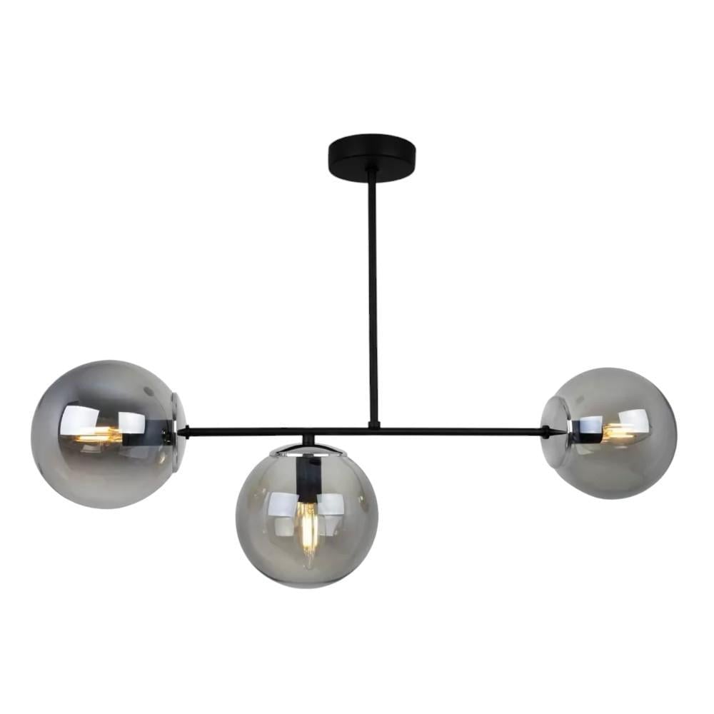 Подвесной светильник Tuluza 3 D20 E27 Chrome/Graphite (PL-0002794 M/Black Chrome)
