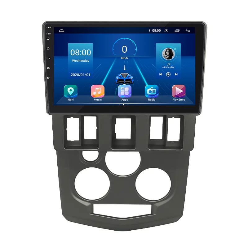 Штатная магнитола 9" Lesko для Dacia Logan I 2004-2012 Top 4/32 4G WiFi GPS Дачия