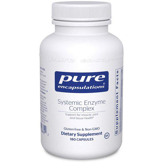 Комплекс для суглобів Pure Encapsulations Systemic Enzyme Complex 180 Caps (PE-00862)