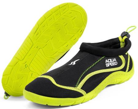Аквашузи Aqua Speed AQUA SHOE MODEL 28A 9161 р. 37 Чорний/Жовтий (5908217691613) - фото 2 Аквашузи Aqua Speed AQUA SHOE MODEL 28A 9161 р. 37 Чорний/Жовтий (5908217691613) - фото 2