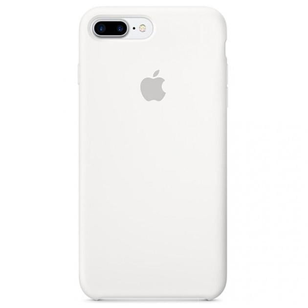 Чехол-накладка Apple Silicone Case for iPhone 7/8 Plus, White (HC)