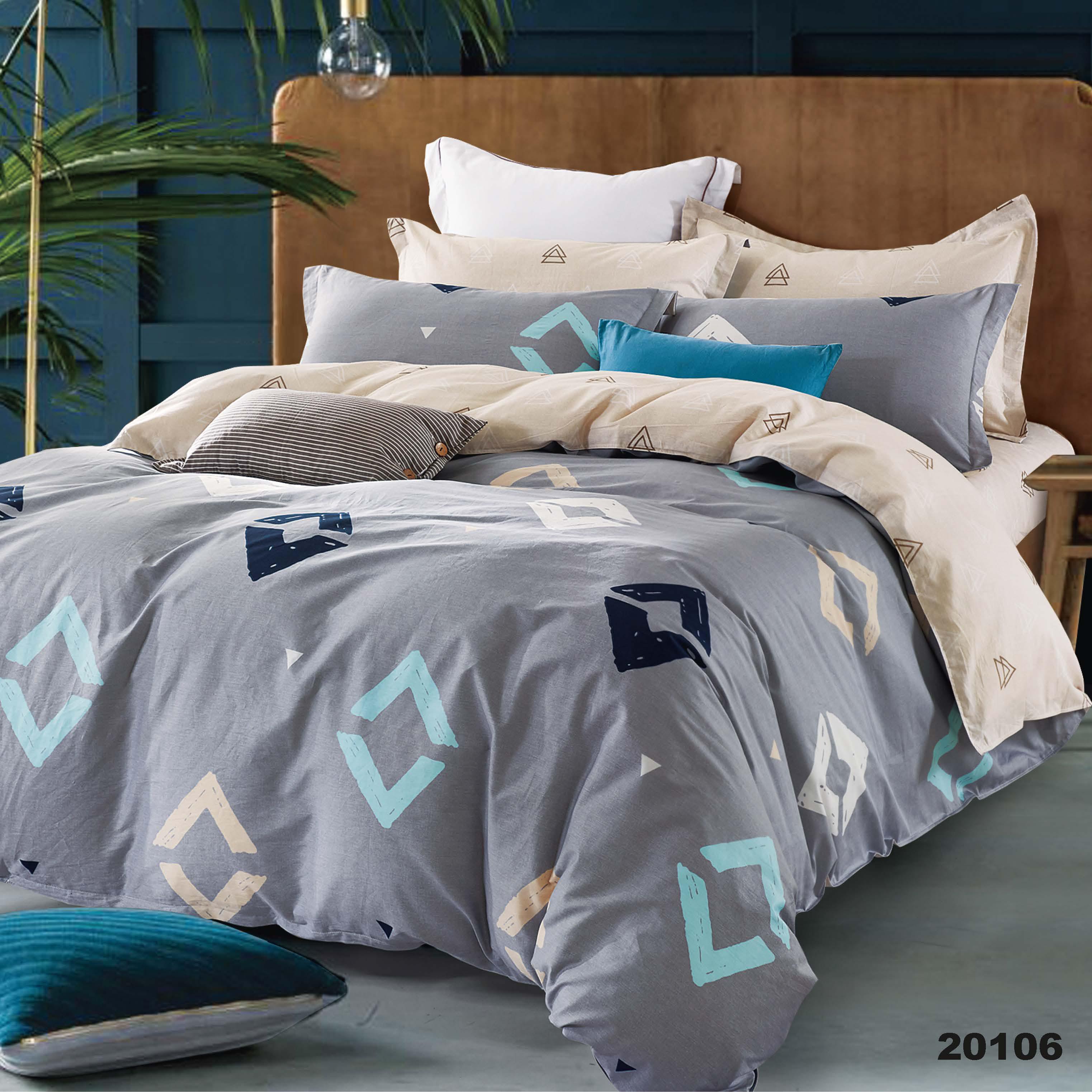 Комплект постельного белья Viluta 20106 ранфорс двуспальный (10066)