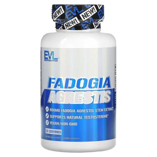 Фадогія Агрестис EVLution Nutrition Fadogia Agrestis 600 мг 30 капс. (EVL-02743)