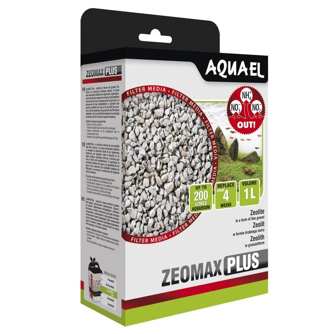 Наполнитель для фильтров Aquael ZeoMAX Plus цеолит 1 л (106616)