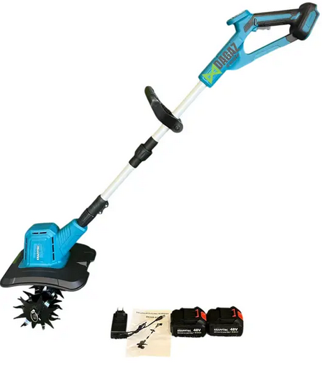 Культиватор аккумуляторный A-1039 48V 2 аккумулятора 2800 Вт (J6029)