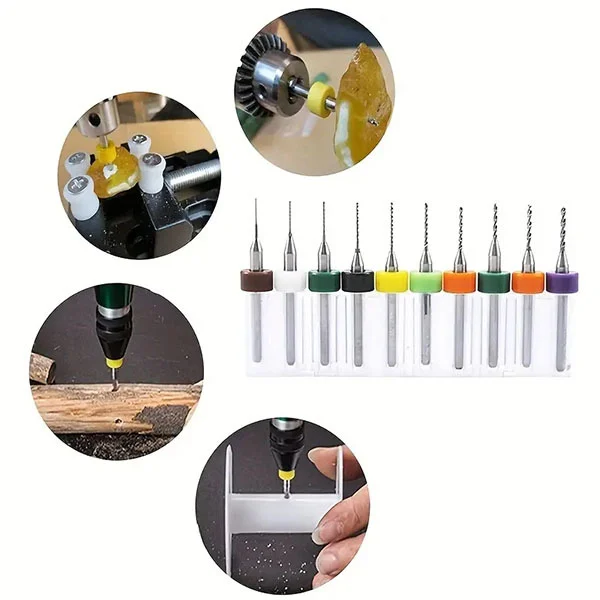 Набор минисверл 10 шт. (G00031) - фото 2