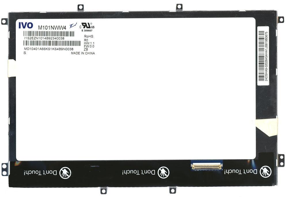 Матрица для планшета 10,1" Slim 40 pin снизу справа 1280x800 LED крепления справа/слева/снизу/сверху глянцевая IVO M101NWW4 R0