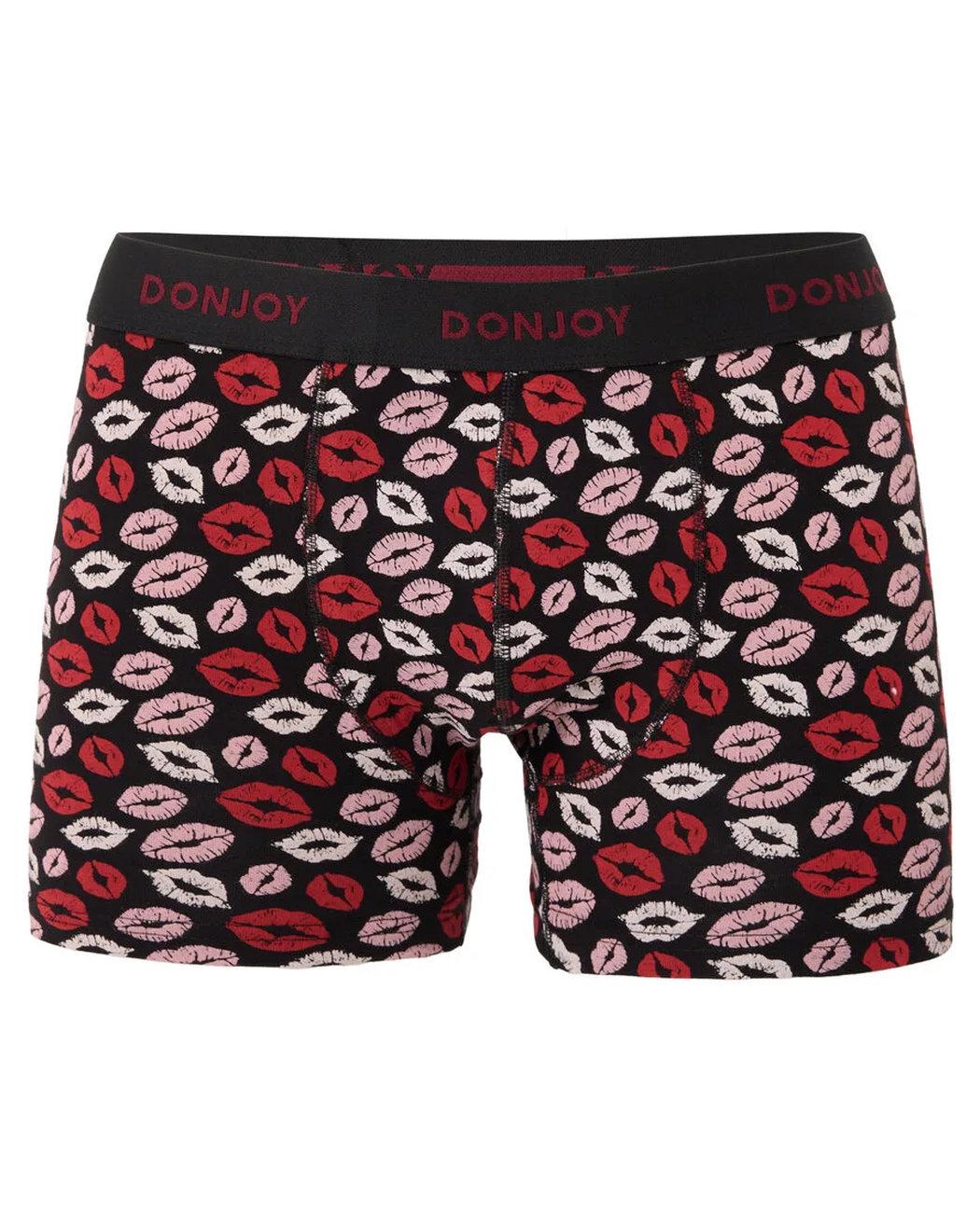 Трусы-боксеры мужские DonJoy DJ104KISS Kiss XL Черный (6941904809804)