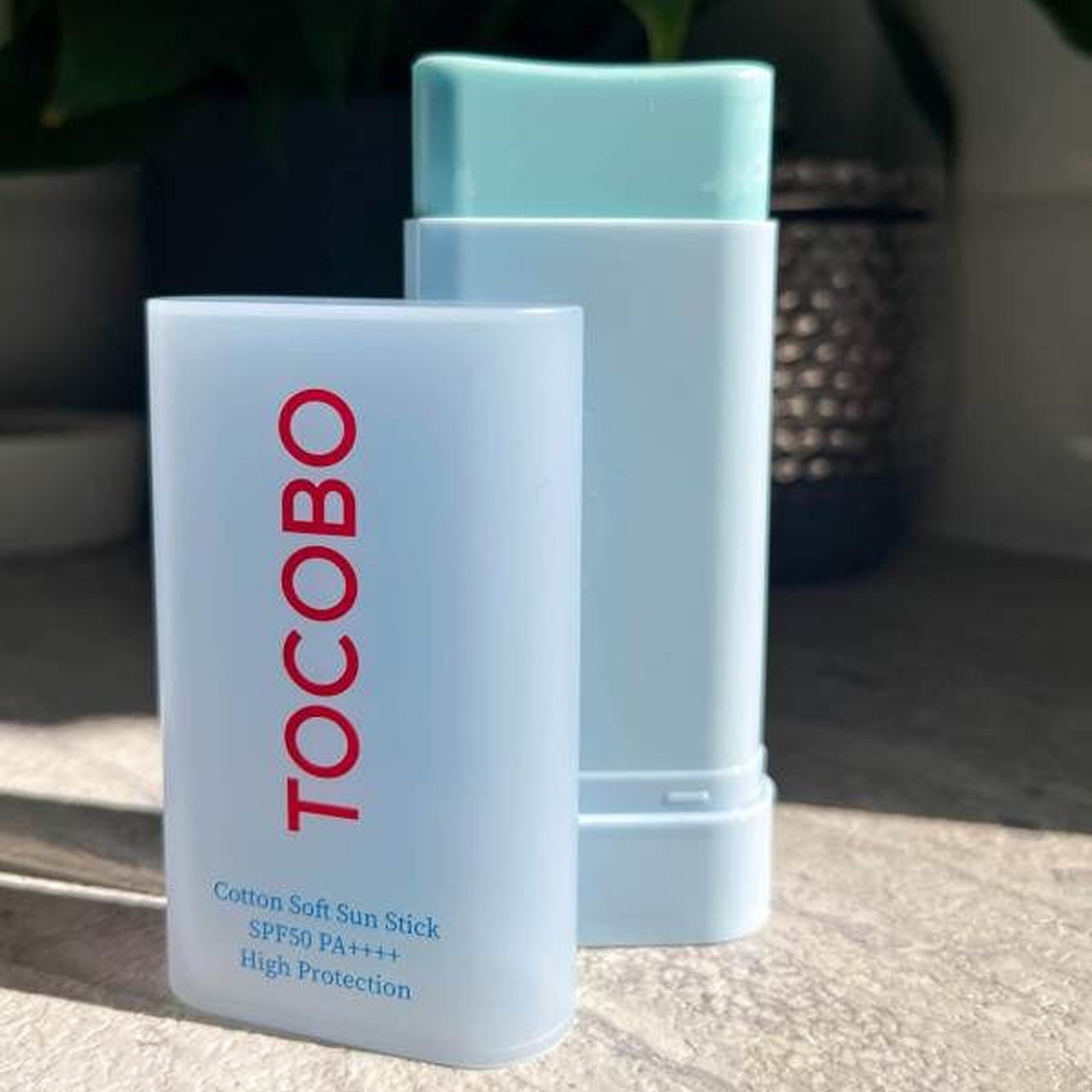 Сонцезахисний стік для обличчя Tocobo Rice + B5 Cotton Soft SPF50+ PA++++ 19 г - фото 4