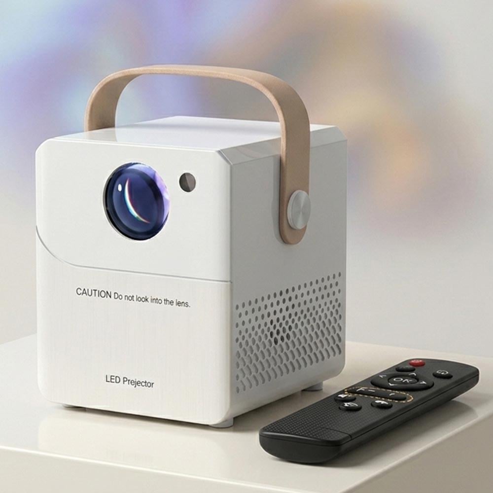 Проектор домашний с пультом 720P Wi-Fi/Bluetooth Android 11 Белый (0300-0001)