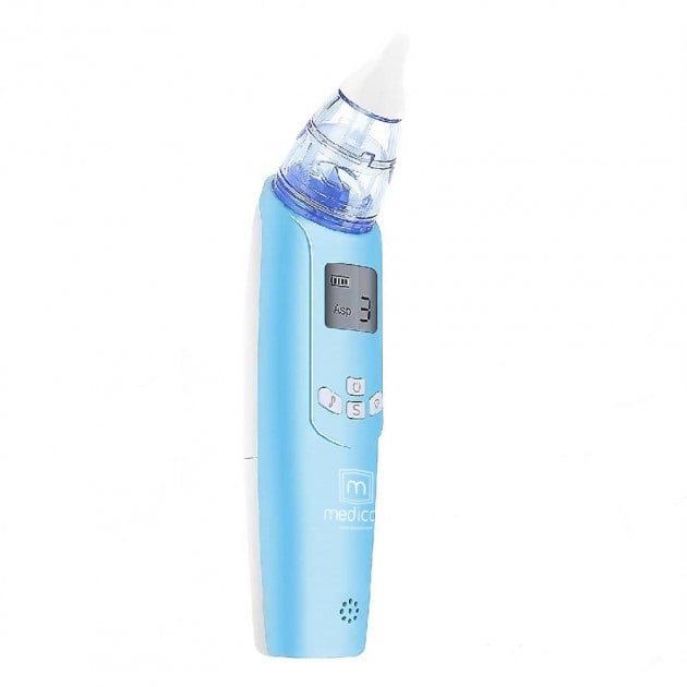 Аспиратор назальный Medica-plus Nose Cleaner 7.0 детский портативный Голубой (00253)
