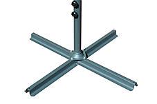 Парасоля садова кутова з нахилом AVKO Garden AGU2036 та чохол 3 м Блакитний - фото 3