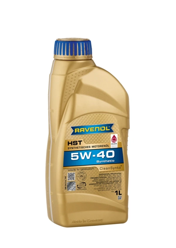 Моторна олива RAVENOL HST 5W-40 синтетика 1 л (1111147-001) Моторна олива RAVENOL HST 5W-40 синтетика 1 л (1111147-001)