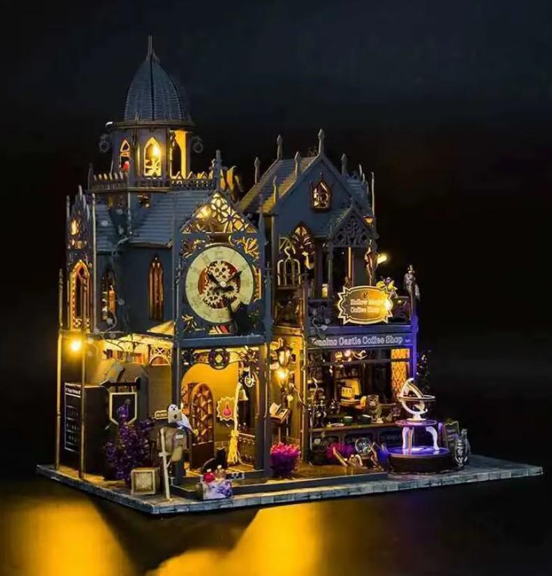 Конструктор мініатюрний DIY House Magic Castle набір румбокс 24,5x19,9x21,7 см (2104618648) - фото 13 Конструктор мініатюрний DIY House Magic Castle набір румбокс 24,5x19,9x21,7 см (2104618648) - фото 13