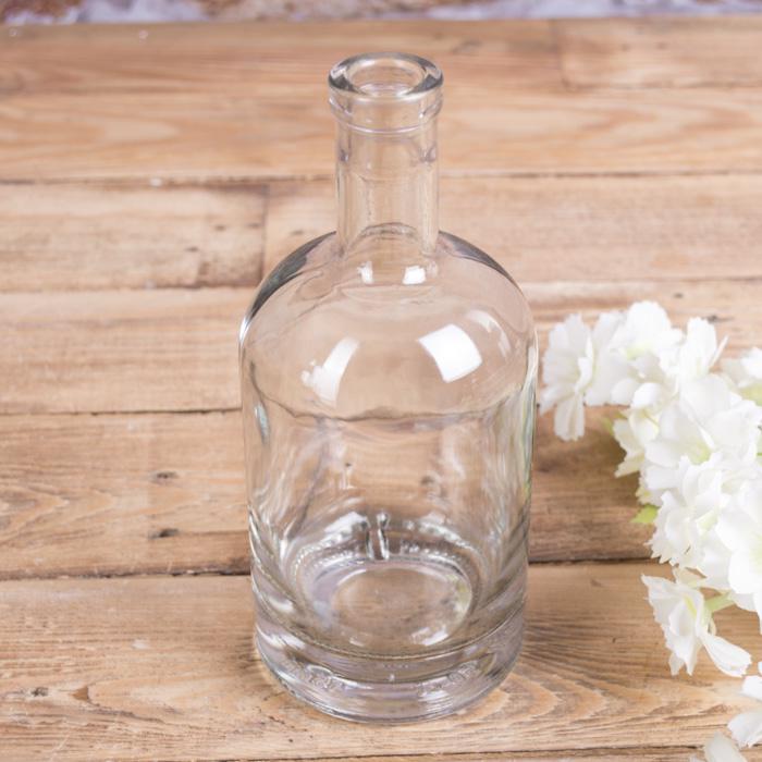 Пляшка-ваза скляна хлоя велика (5453)