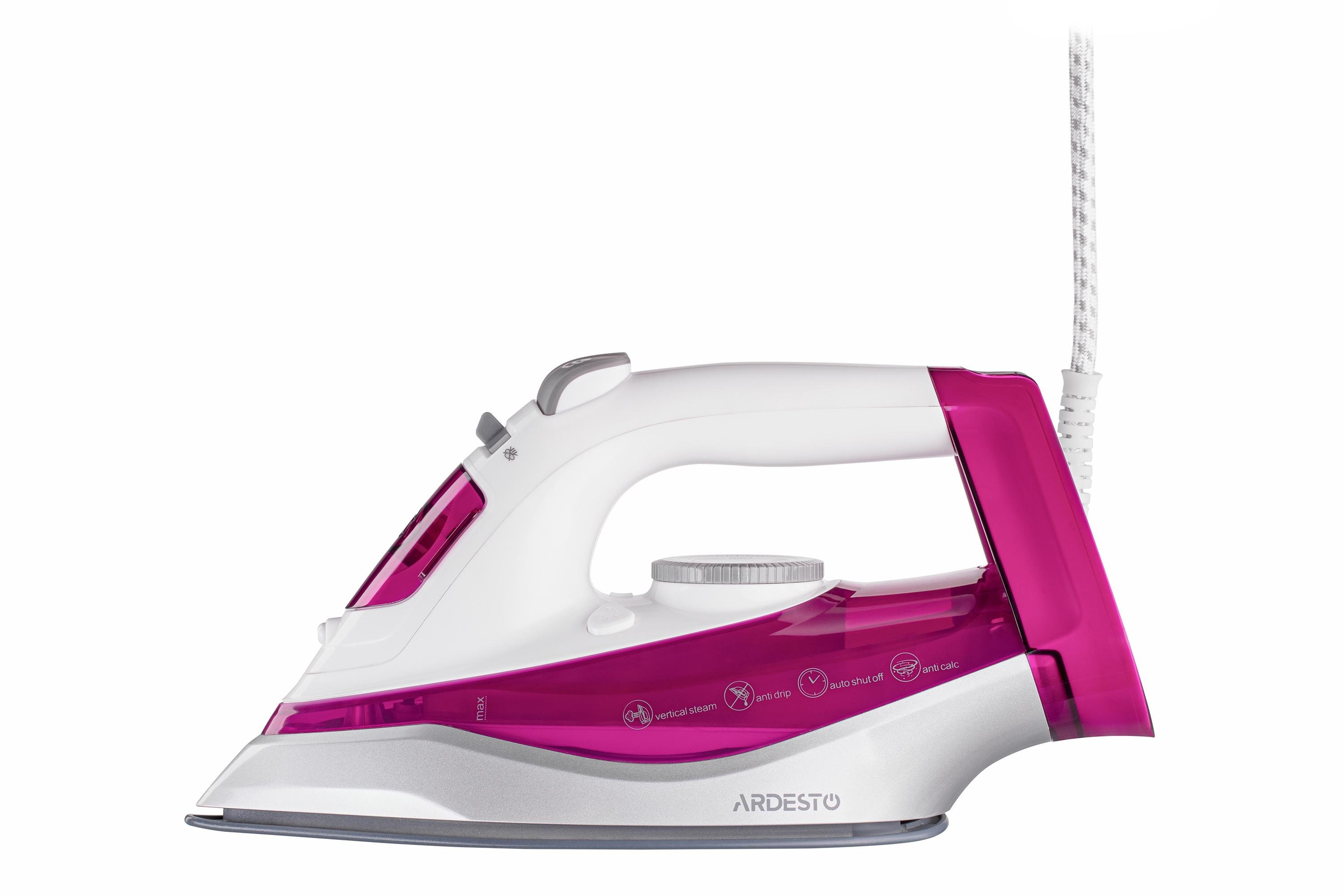 Утюг Ardesto IR-C2230-BUR Белый/Розовый - фото 6