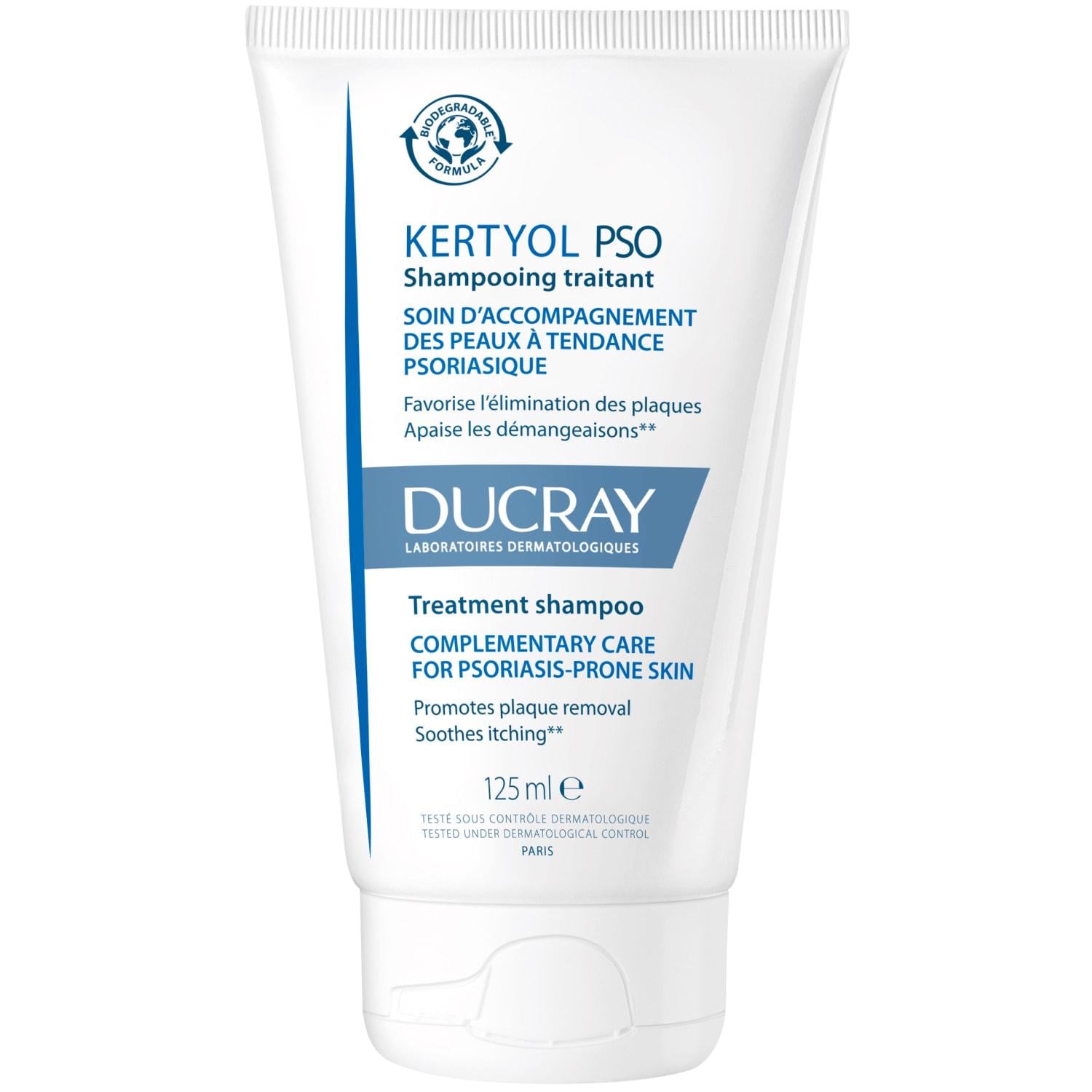 Шампунь Ducray Kertyol PSO против перхоти и покраснения кожи головы 125 мл (1521390990)