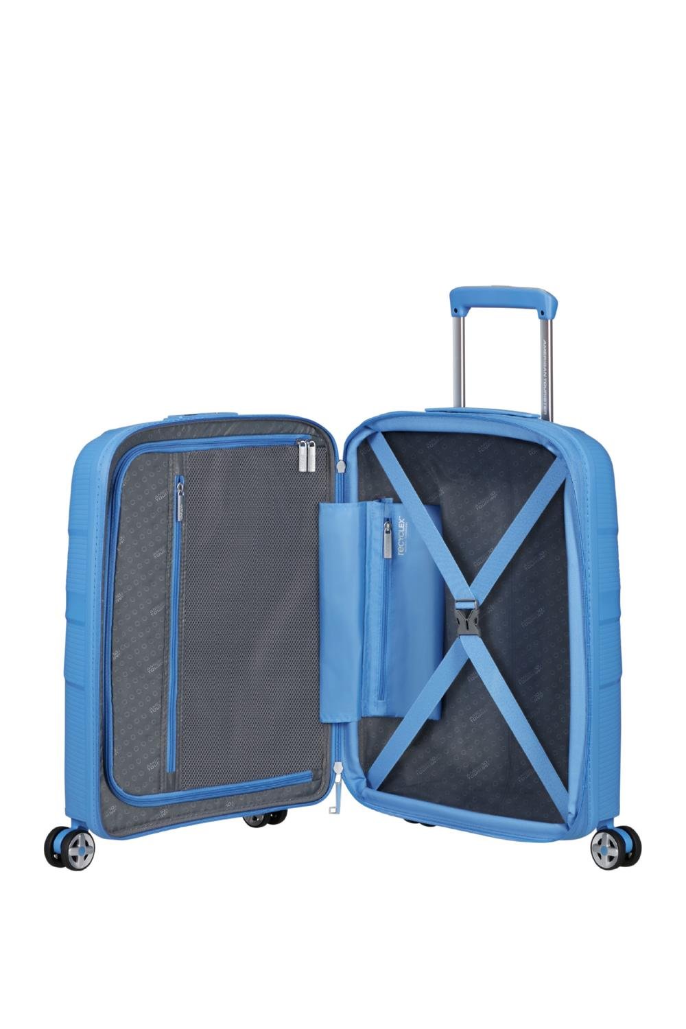 Валіза American Tourister STARVIBE 55х40х20/23 см Блакитний (MD5*01002) - фото 2